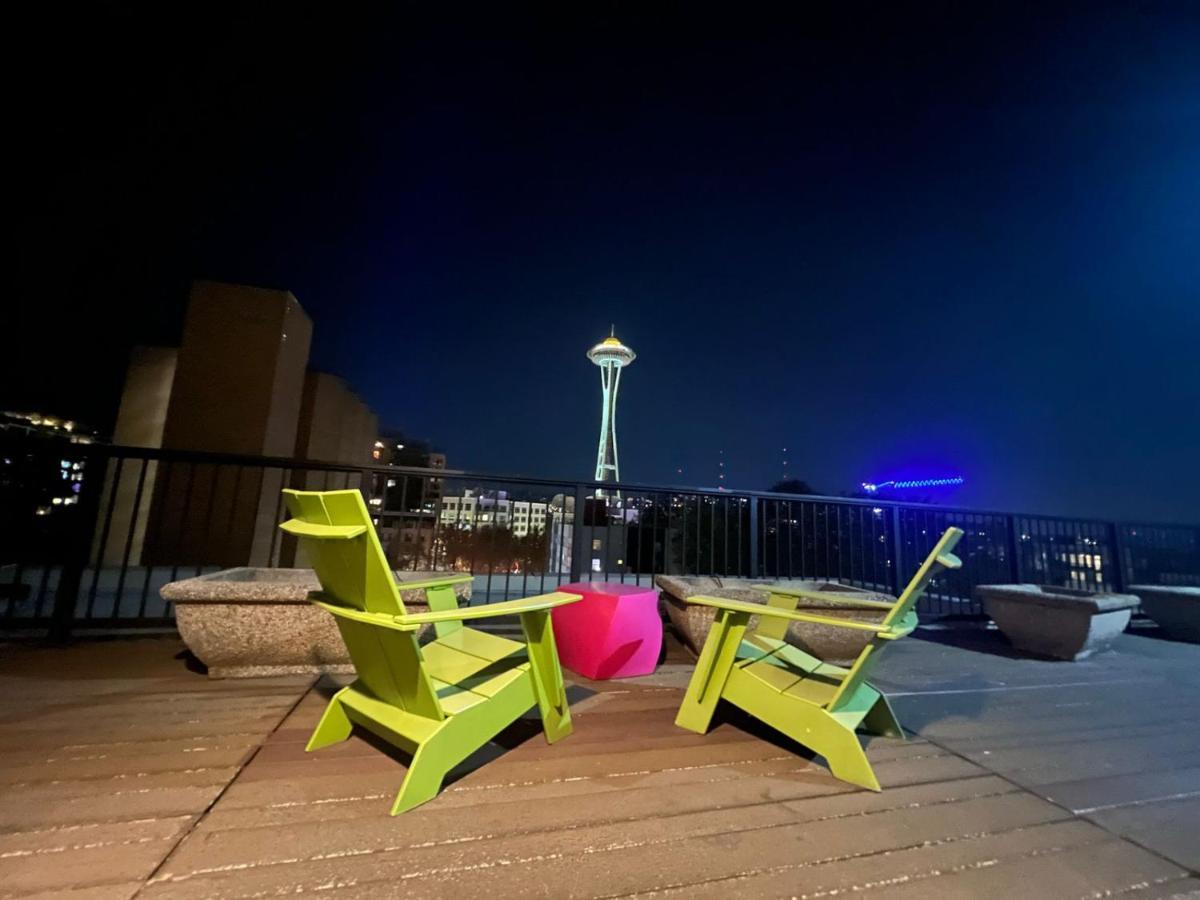 Cozy Downtown Condo Retreat With Space Needle View Seattle Kültér fotó